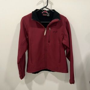Marmot Soft Shell‎ Burgundy Jacket L